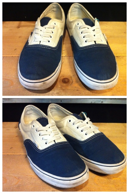 画像: 【24961-346】VANS　AUTHENTIC　（ホワイト/ネイビー）　USED