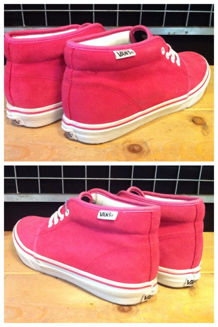 画像: 【24964-347】VANS　CHUKKA　SUEDE　（ピンク）　USED