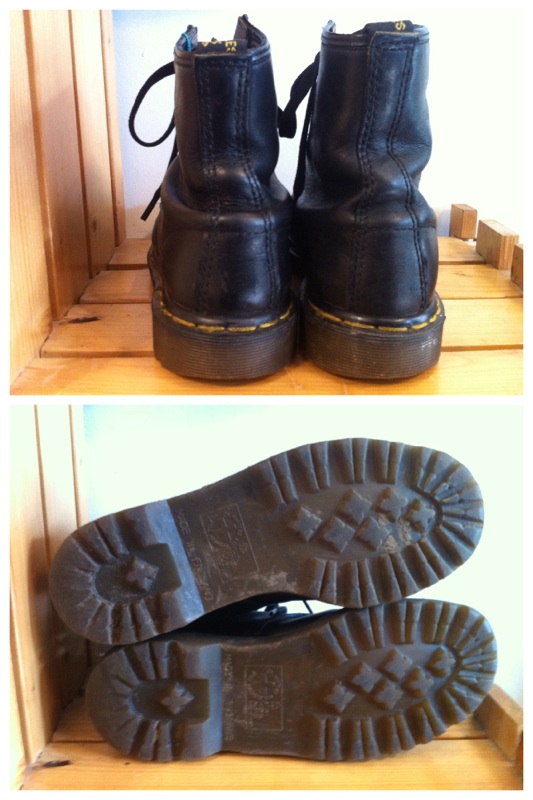 画像: 【24701-365】Dr.Martens　8ホール　（ブラック）　USED