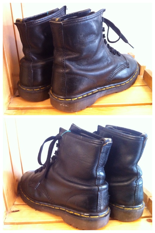 画像: 【24701-365】Dr.Martens　8ホール　（ブラック）　USED