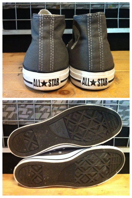 画像: 【24910-370】converse CT ALL STAR MID （グレー）　USED