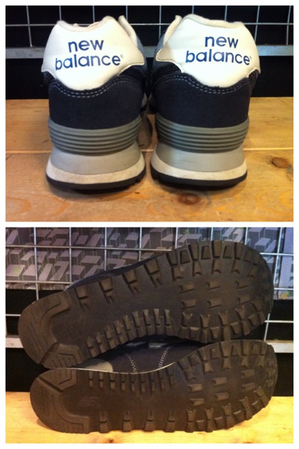 画像: 【25039-387】new balance ML574CWO （ネイビー/ブルー）　USED