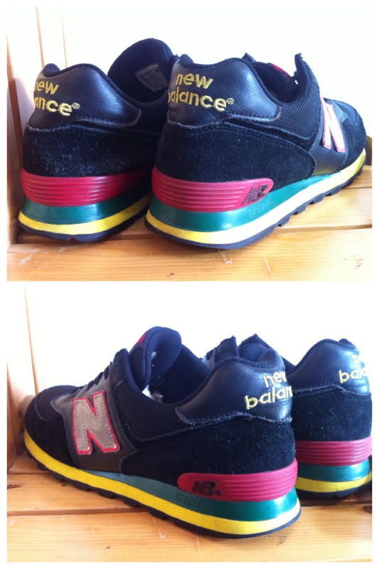 画像: 【25081-394】new balance M574MRST （ラスタ）　USED