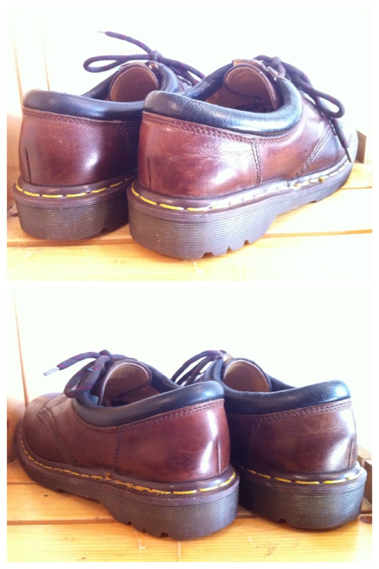 画像: 【25127-397】Dr.Martens　5ホールローカット　（ブラウン）　USED