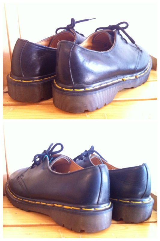 画像: 【25115-398】Dr.Martens　3ホールローカット　（ブラック）　USED