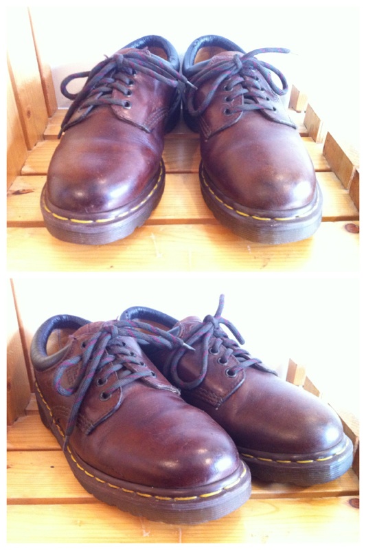 画像: 【25127-397】Dr.Martens　5ホールローカット　（ブラウン）　USED