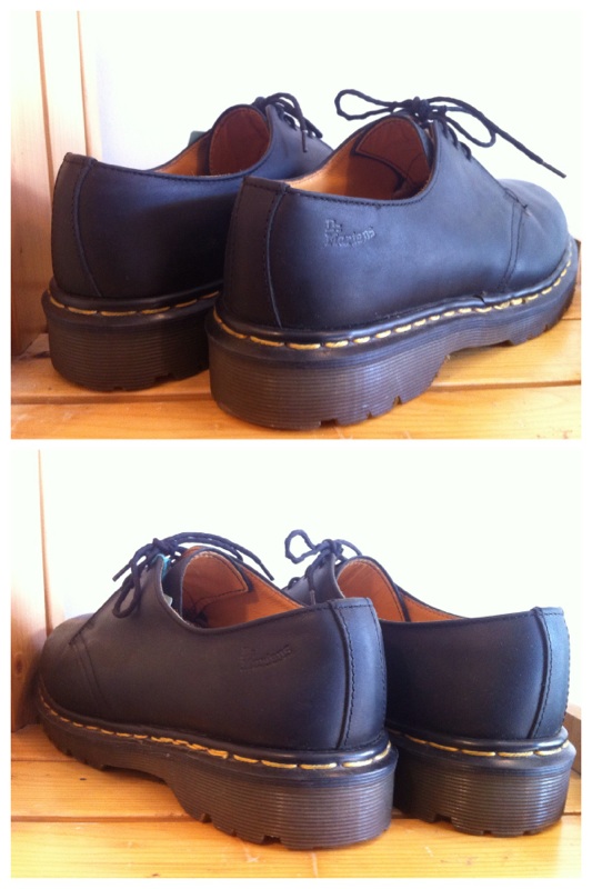 画像: 【25108-407】Dr.Martens　3ホールローカット　（ブラック）　USED