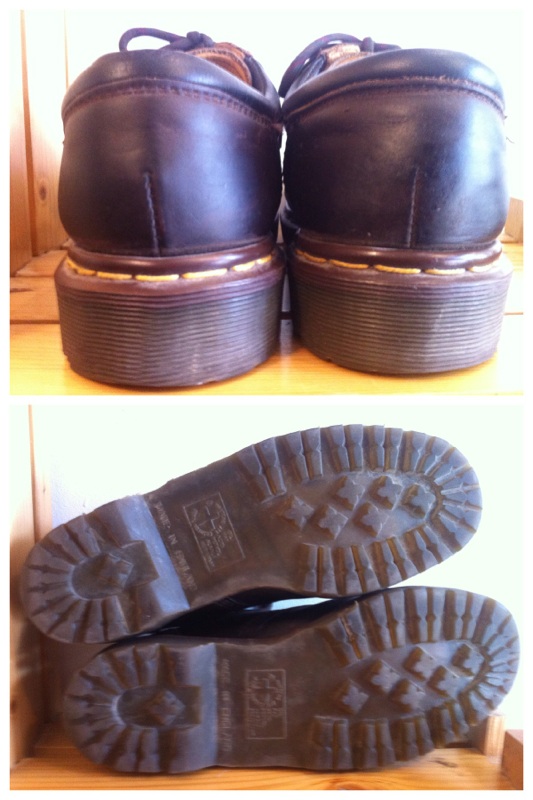 画像: 【25122-411】Dr.Martens　5ホールローカット　（ダークブラウン）　USED