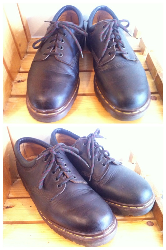 画像: 【25122-411】Dr.Martens　5ホールローカット　（ダークブラウン）　USED