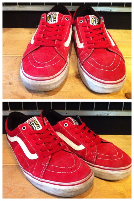 画像: 【25175-413】VANS　AV NATIVE AMERICAN LOW　（レッド）　USED