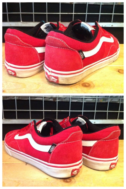 画像: 【25175-413】VANS　AV NATIVE AMERICAN LOW　（レッド）　USED