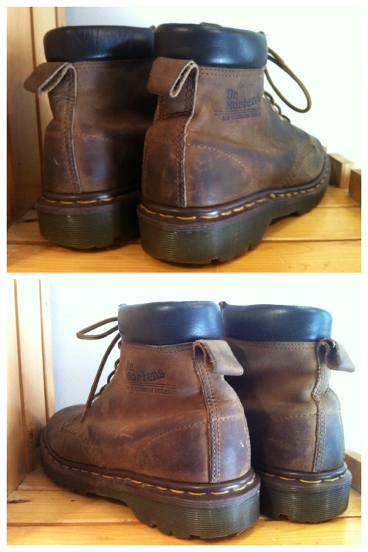 画像: 【25200-421】Dr.Martens　6ホール　（ブラウン）　USED