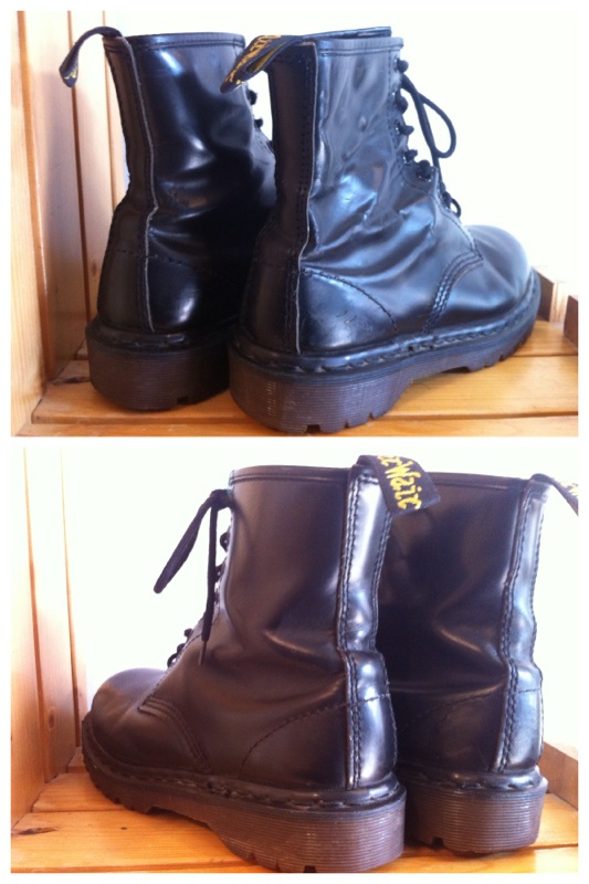 画像: 【25203-422】Dr.Martens　8ホール　（ブラック）　USED