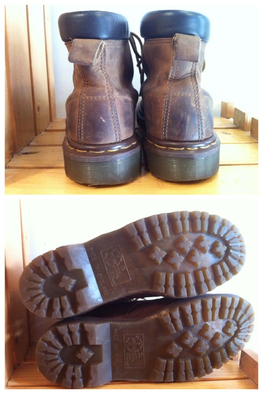 画像: 【25200-421】Dr.Martens　6ホール　（ブラウン）　USED