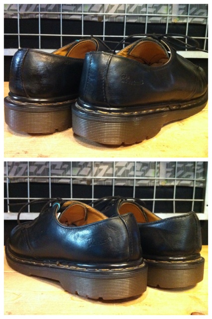 画像: 【25285-426】Dr.Martens　3ホールローカット　（ブラック）　USED