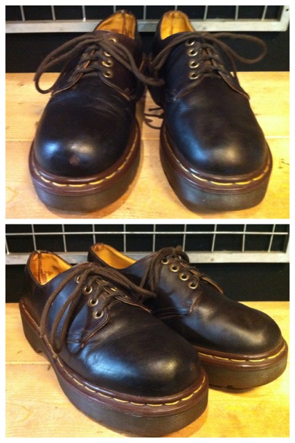 画像: 【25274-424】Dr.Martens　プラットフォームローカット　（ダークブラウン）　USED