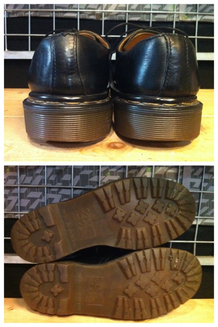 画像: 【25285-426】Dr.Martens　3ホールローカット　（ブラック）　USED