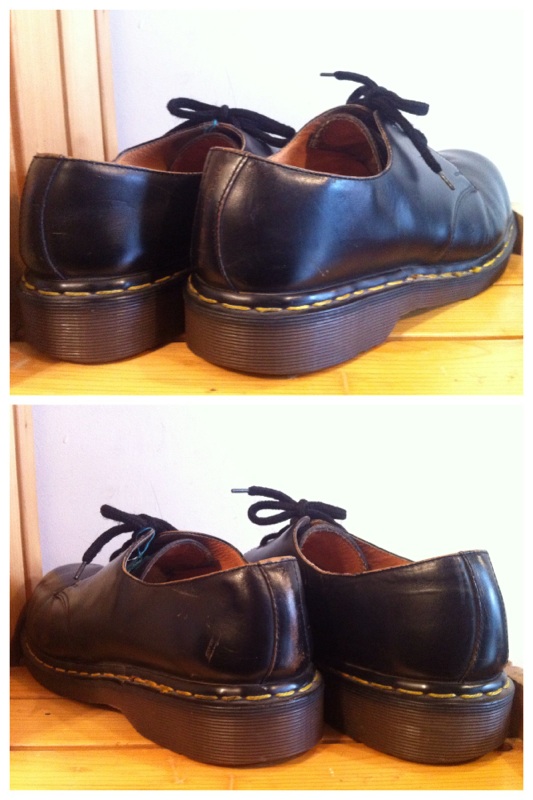 画像: 【25290-428】Dr.Martens　スチールトゥ　ローカット　（ブラック）　USED