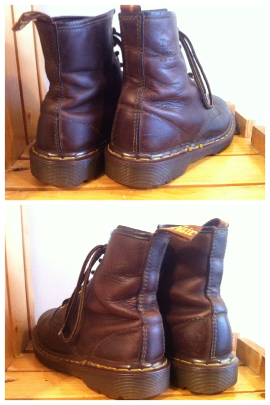 画像: 【25198-429】Dr.Martens　8ホール　（ブラウン）　USED