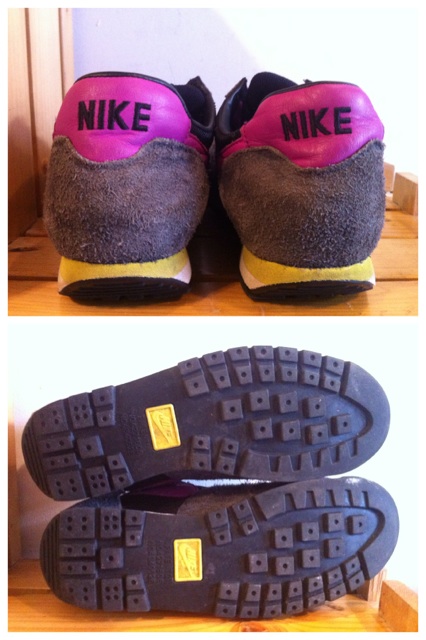 画像: 【25260-435】NIKE　AIR LAVA DOME　（ブラック/パープル/グレー）　USED