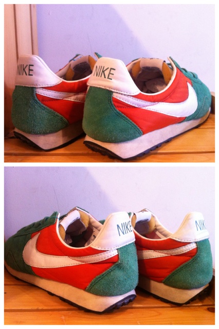 画像: 【25261-433】NIKE　RE MONTREAL RACER VNTG　（グリーン/ホワイト/オレンジ）　USED