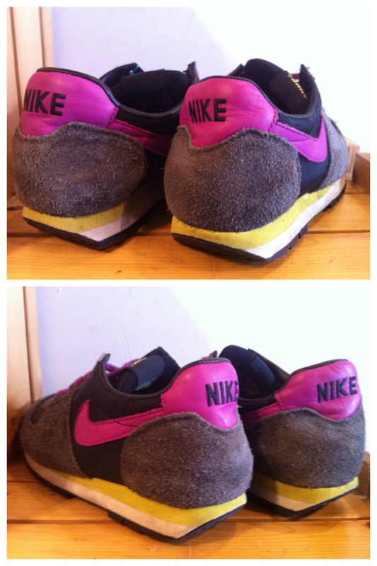 画像: 【25260-435】NIKE　AIR LAVA DOME　（ブラック/パープル/グレー）　USED