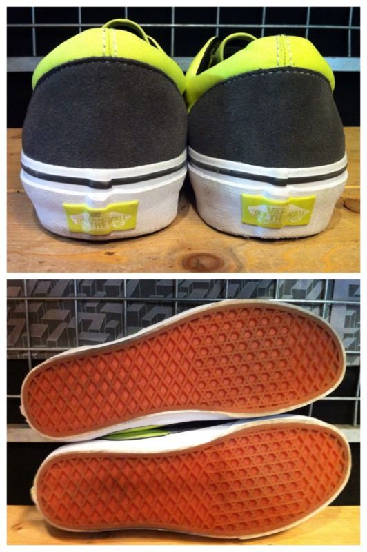 画像: 【25332-438】VANS　ERA　（ネオンイエロー/グレー）　USED