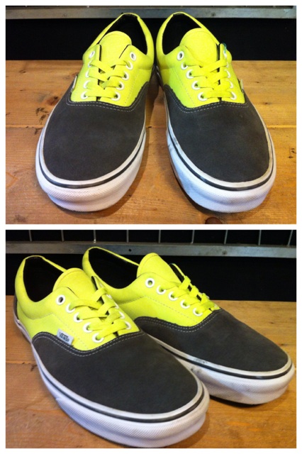 画像: 【25332-438】VANS　ERA　（ネオンイエロー/グレー）　USED