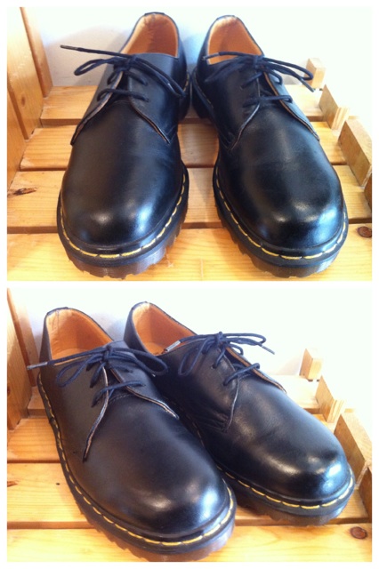 画像: 【25109-440】Dr.Martens　3ホールローカット　（ブラック）　USED