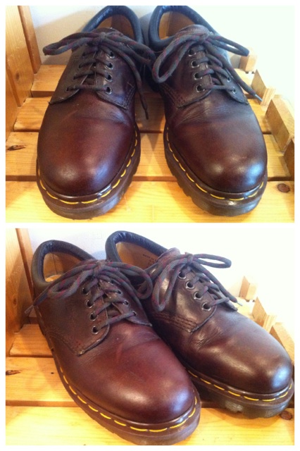 画像: 【25292-451】Dr.Martens　5ホールローカット　（ブラウン）　USED