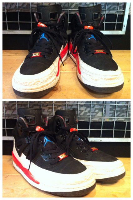 画像: 【25522-474】NIKE AIR JORDAN SPIZ'IKE　（ブラック/ホワイト/インフラレッド）　USED