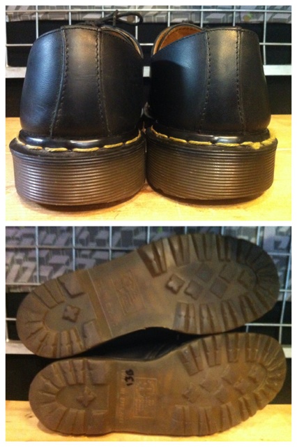 画像: 【25560-475】Dr.Martens　3ホールローカット　（ブラック）　USED