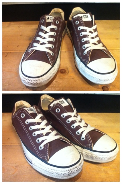 画像: 【24818-481】converse ALL STAR OX （ブラウン）　USED