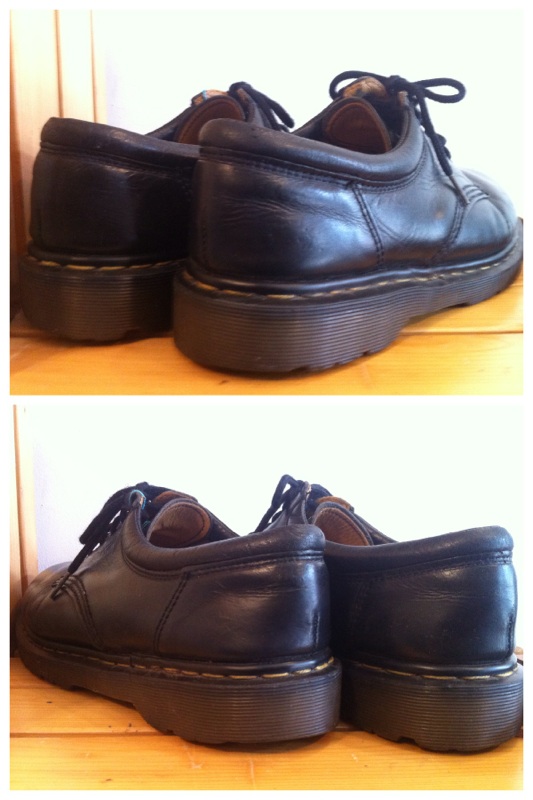 画像: 【25553-484】Dr.Martens　5ホールローカット　（ブラック）　USED