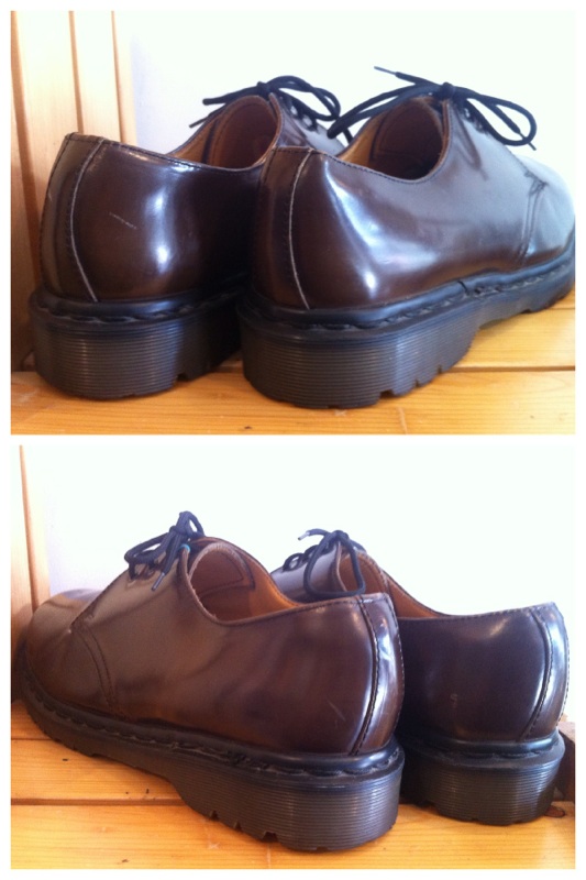 画像: 【25557-488】Dr.Martens　3ホールローカット　（ブラウン）　USED