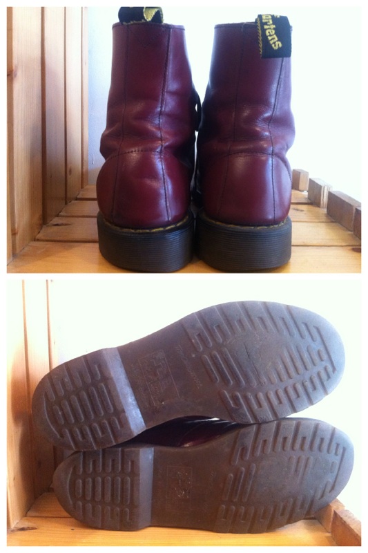 画像: 【25622-492】Dr.Martens　8ホール　（チェリーレッド）　USED