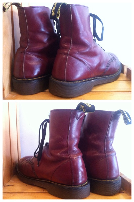 画像: 【25622-492】Dr.Martens　8ホール　（チェリーレッド）　USED