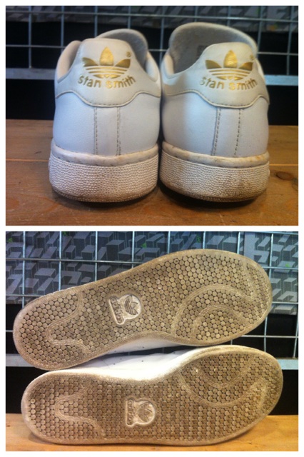 画像: 【25680-499】adidas STAN SMITH （ホワイト/ゴールド）　USED