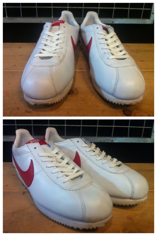 画像: 【25681-498】NIKE CLASSIC CORTEZ LEATHER 09　（ホワイト/レッド）　USED