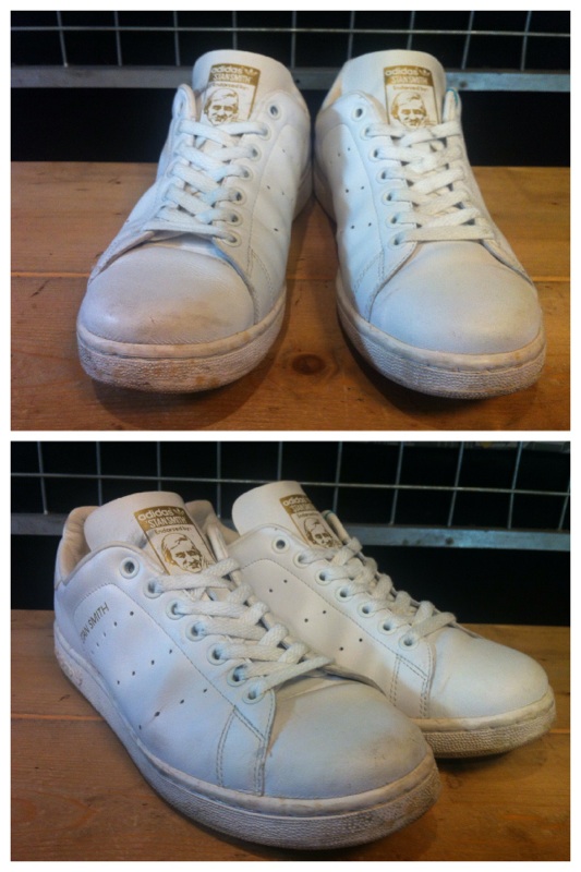 画像: 【25680-499】adidas STAN SMITH （ホワイト/ゴールド）　USED