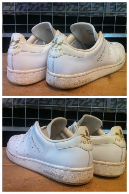 画像: 【25680-499】adidas STAN SMITH （ホワイト/ゴールド）　USED