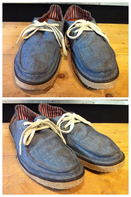 画像: 【25749-504】VANS LATA MOC　（シャンブレー）　USED