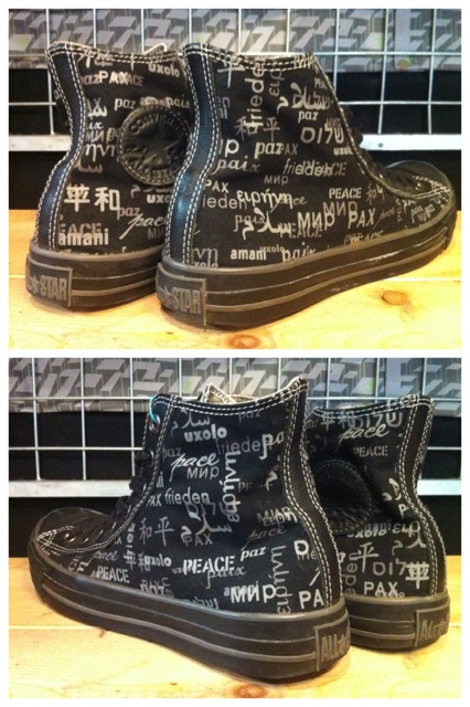 画像: 【25730-506】converse ALL STR PC HI　JOHN LENNON　（ブラック）　USED