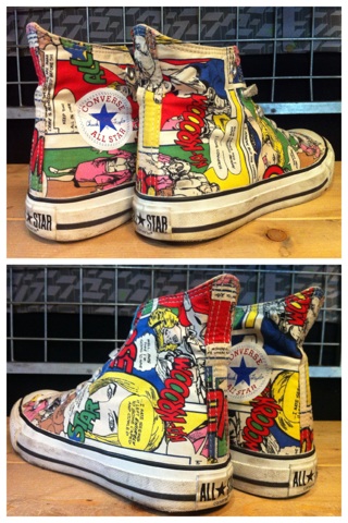 画像: 【25800-511】converse ALL STAR COMIC HI （コミック）　USED