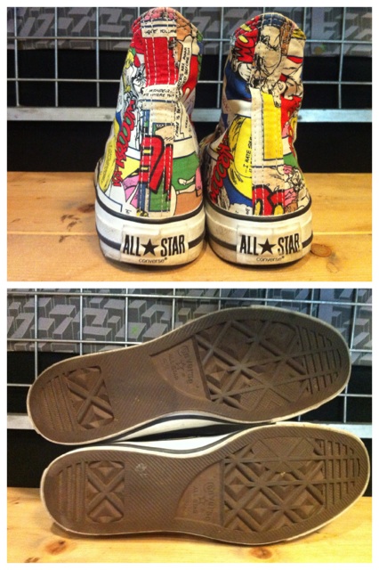 画像: 【25800-511】converse ALL STAR COMIC HI （コミック）　USED