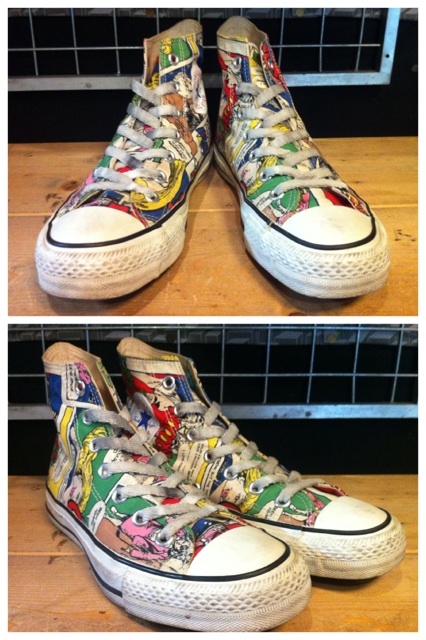 画像: 【25800-511】converse ALL STAR COMIC HI （コミック）　USED