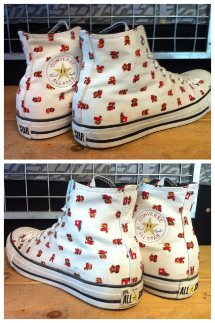 画像: 【25876-533】converse ALL STAR SUPER MARIO BROS. PS HI （ホワイト）　USED