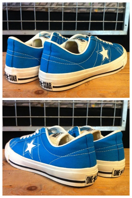 画像: 【25860-534】converse ONE STAR CANVAS （ブルー/ホワイト）　新品