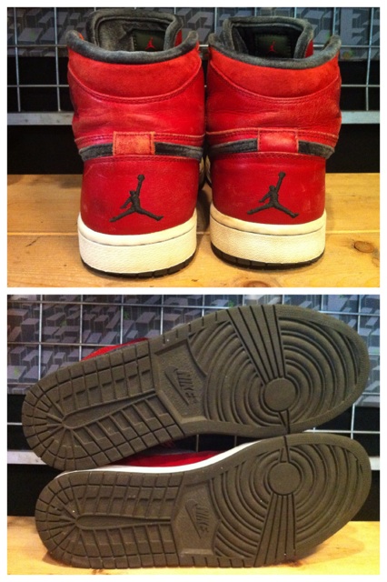 画像: 【26026-551】NIKE AIR JORDAN 1 RETRO HI PREMIER （レッド/ブラック）　USED