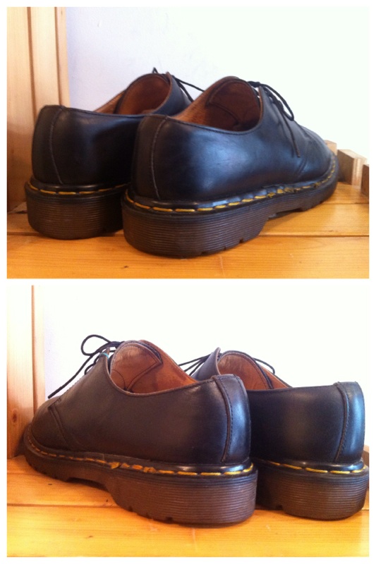 画像: 【25888-557】Dr.Martens　3ホールローカット　（ブラック）　USED